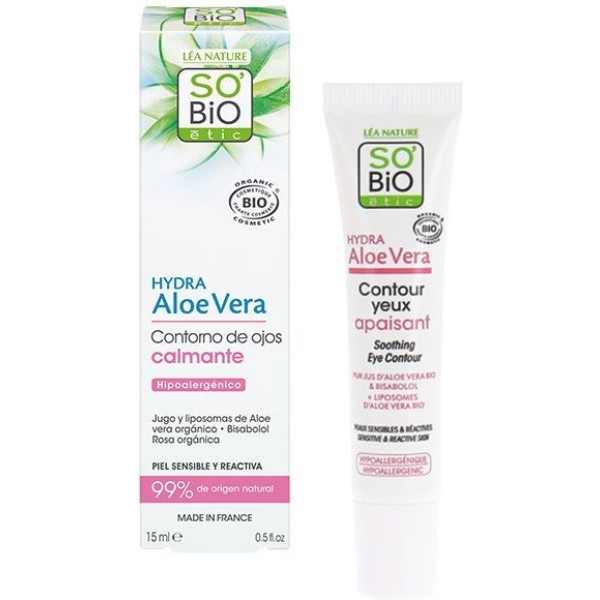 Sobio Contour des Yeux Apaisant Bisabolol & Aloe Vera Bi