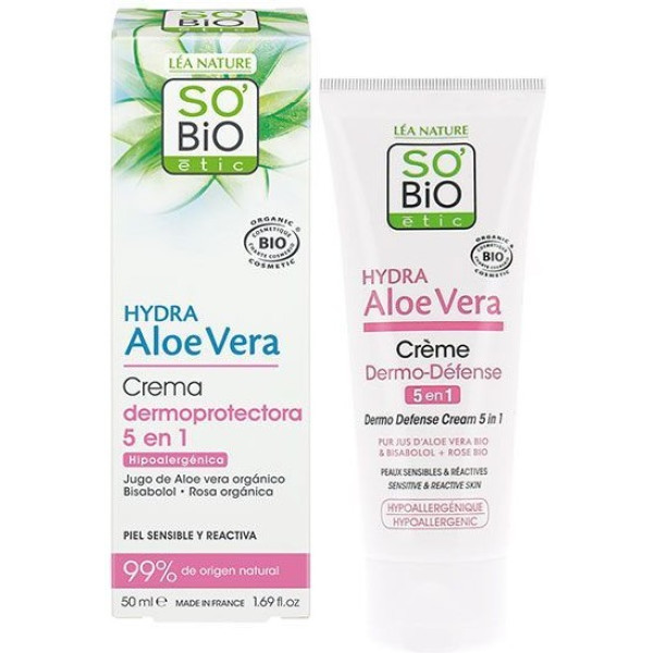 Sobio Dermoprotectieve Crème 5 In 1 Bisabolol, Aloë Vera