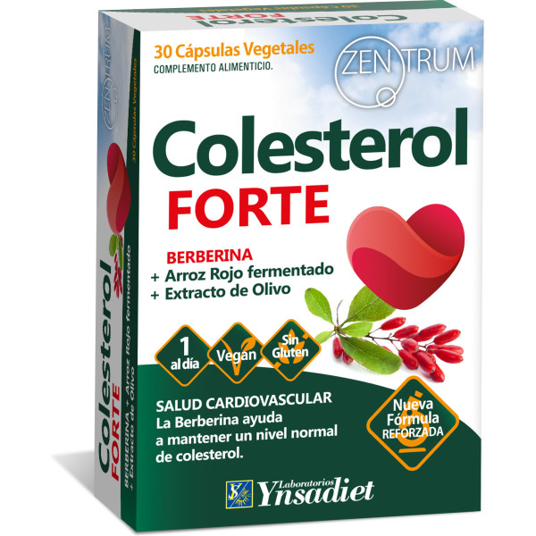 Ynsadiet Zentrum Cholesterin Forte 30 Kapseln x 570 mg