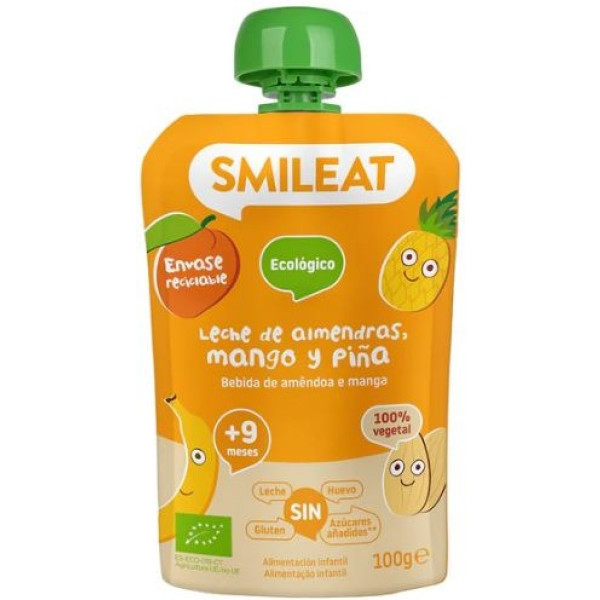 Bolsa Smileat Amêndoa Manga E Abacaxi 100 G Eco