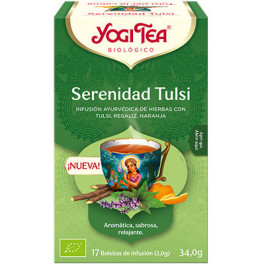 Yogi Tea Serenity Tulsi 17 Sachês X 2 G