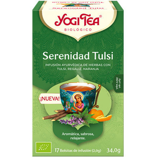 Yogi Tea Serenity Tulsi 17 Bustine X 2 G