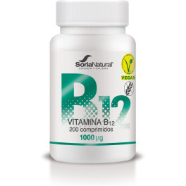 Soria Natural Vitamine B12 200 Comp X 250 Mg Prolongé Lib