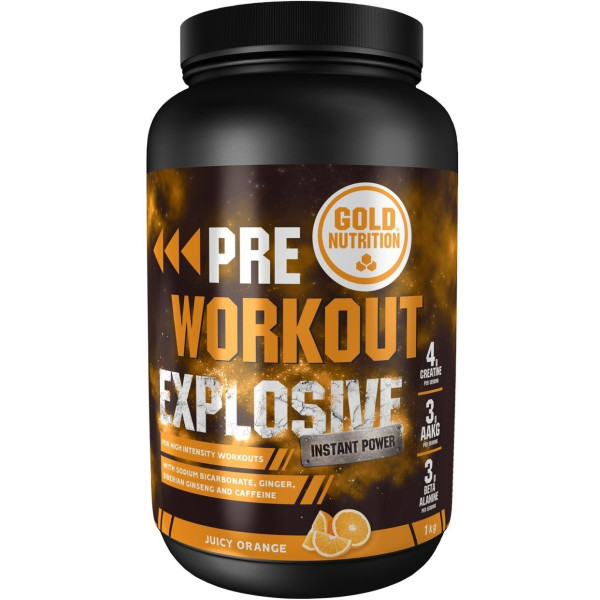 Gold Nutrition Pre Workout Sprengstoff 1 kg