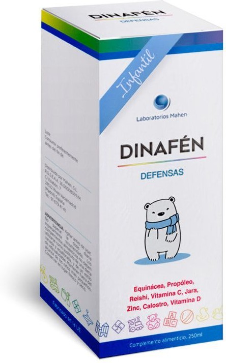 Mahen Dinafen Infantil Jarabe 250 Ml-image