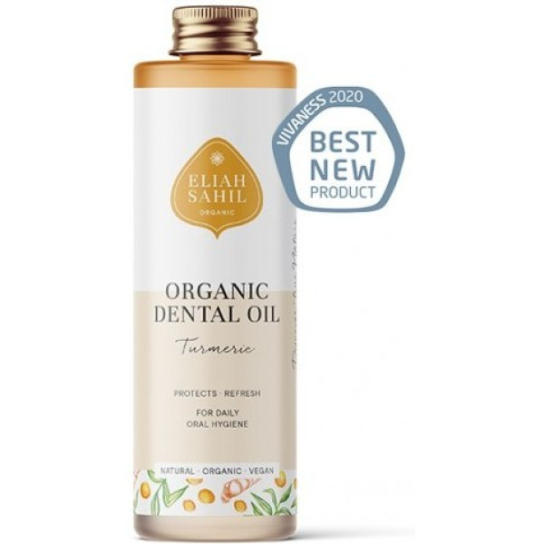 Eliah Sahi olio di curcuma collutorio gengive-flora orale 100 ml