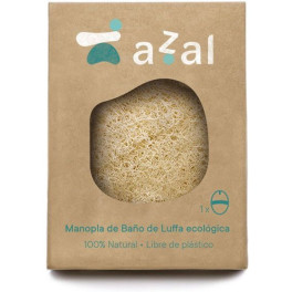 Guanto per il corpo in Luffa ovale Azal con manico