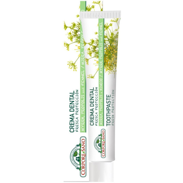 Corpore Sano Dentifricio Propoli Mirra e Finocchio 75 Ml