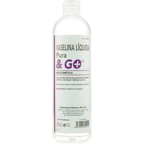 Pharma&go Liquide Vaseline & Go 750 Ml