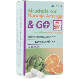 Pharma&go Artichaut à l'orange amère & Go 30 Cap