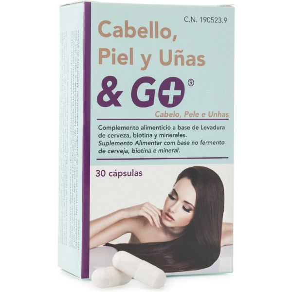 Pharma&go Cheveux Peau Et Ongles & Go 30 Cap