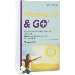 Pharma&go Vitamine D & Go 30 Capsules