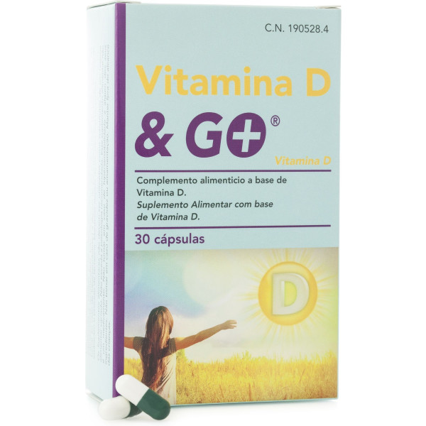 Pharma&go Vitamina D & Go 30 Cap