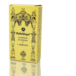 Radhe Encens Santal Poudre Et Charbons Radhe 100 Gr