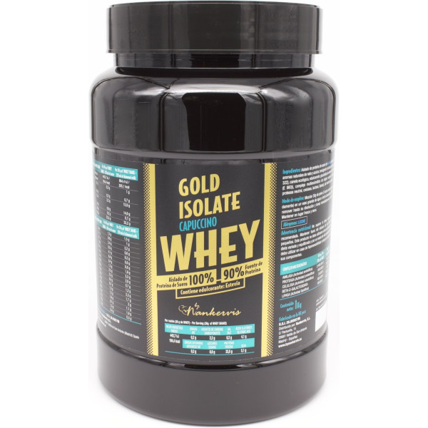 Nankervis Gold Isolate Whey Cappuccino 1kg
