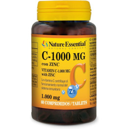 Nature Essential Vitamina C 1000 mg + zinco 60 comp