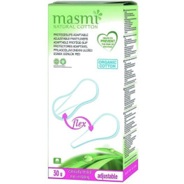 Protège-slips adaptables Masmi Flex Masmi Natural Cotton