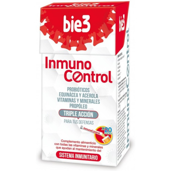 Bio3 Immunocontrole 20 Sticks X 5 Gr