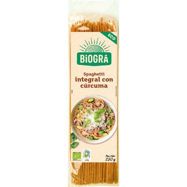 Espaguete Biográ Cúrcuma 250g
