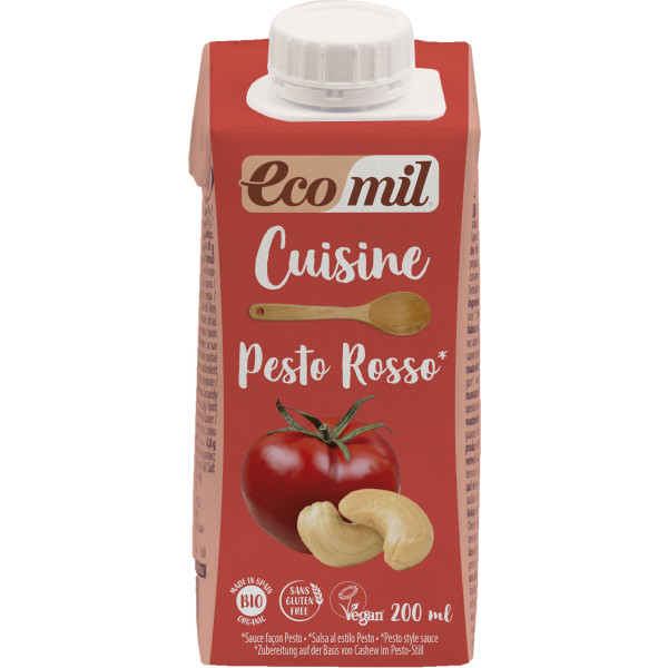 Ecomil Cuisine Pesto Rojo 200 Ml