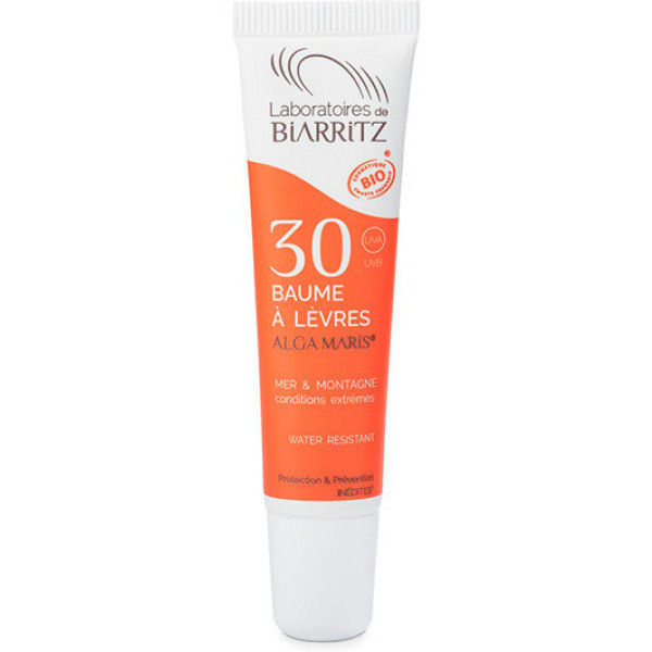 Biarritz Baume Lèvres Protecteur Spf30 Alga Maris 15 Ml