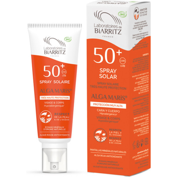 Biarritz Sonnenspray Gesicht & Körper LSF 50+ 150ml