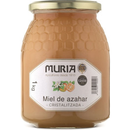 Muria Miel de Fleur d'Oranger Cristallisé Pot 1 Kg.