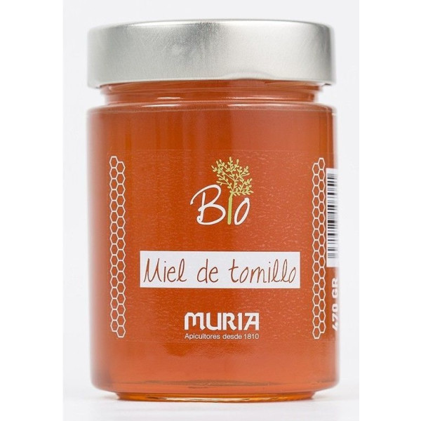 Muria Bio Pot Miel Thym Bio 470 G Muria Bio