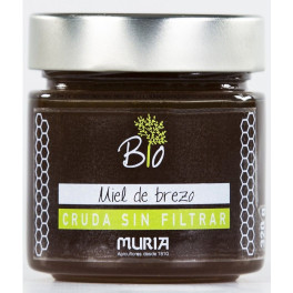 Pot de Miel de Bruyère Brut Muria Bio Non Filtré Eco 320g