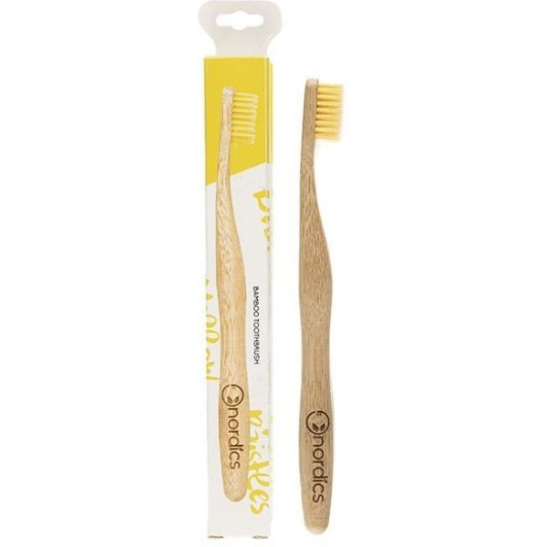 Nordics Cepillo Dental Bambu - Amarillo