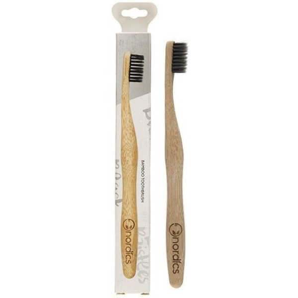 Nordics Bamboo Toothbrush - Carbon Binchotan