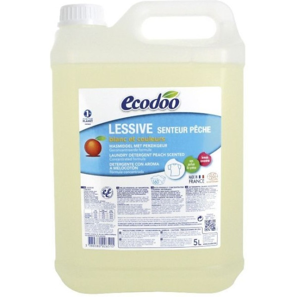 Ecodoo Detergente Líquido Concentrado Pêssego 5 L