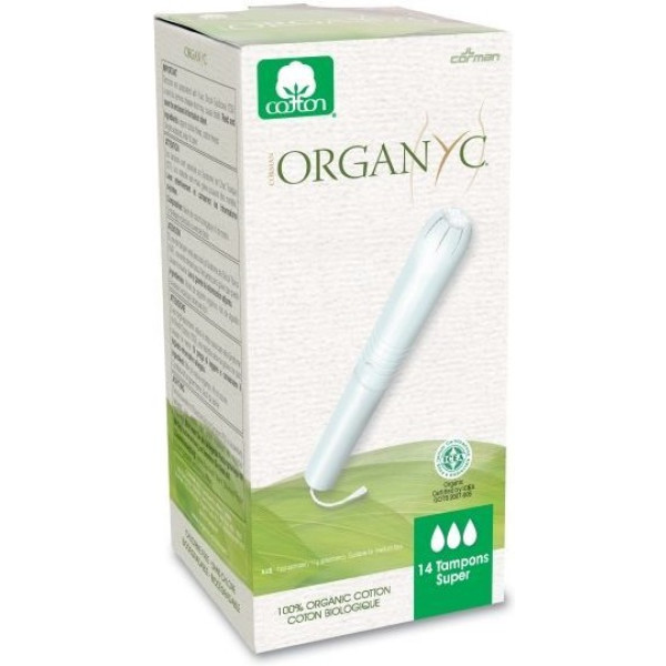 Organyc Tampons Super Applicator Organyc 16 U