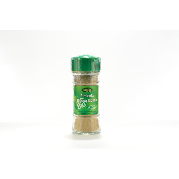 Jarra de Pimenta Branca Moída Orgânica Artemis Bio 38 Gr