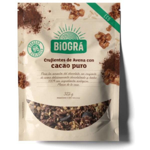 Biográ Crujiente Muesli De Avena Con Cacao Puro 325g