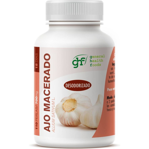 Ghf Ajo Macerado 700mg 110 Perlas