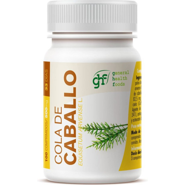 Ghf Cola De Caballo 500mg 100 Comp