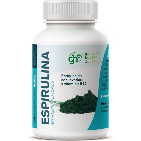 Ghf Spirulina 400 mg Komp. 200 u