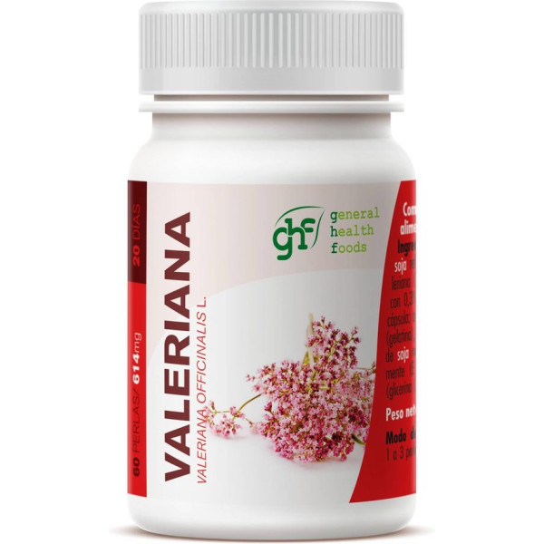 Ghf Valeriaan 610mg 60 Parels