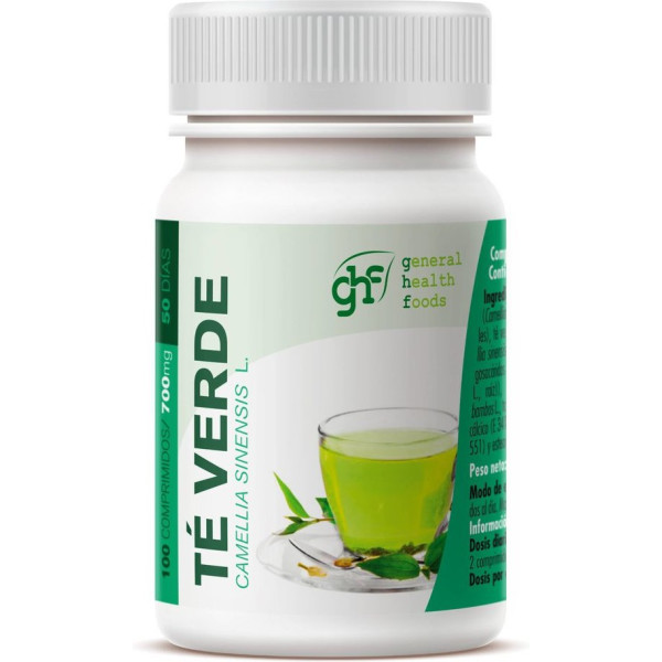 Ghf Groene Thee 700mg 100 Comp