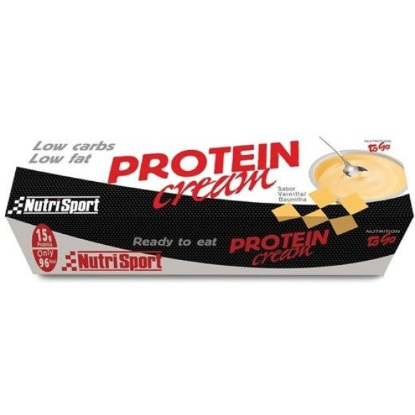 Nutrisport Protein Cream Pack 3 tubs x 135 g