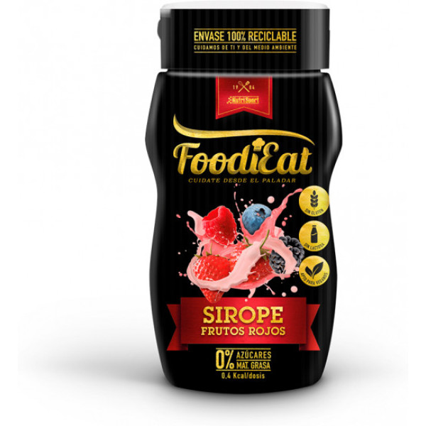 Nutrisport Foodieat Red Fruit Syrup 300 Gr