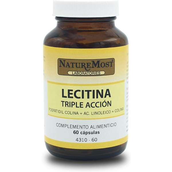 Naturemost Lécithine Triple Action 60 Cap