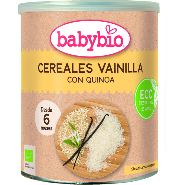 Babybio Cereales Vainilla & Quinoa 220g