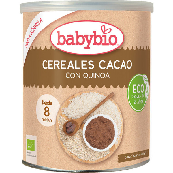 Babybio Cacao & Quinoa Cereali 220g