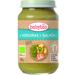 Babybio Menu Tradizione Salmone 200 G