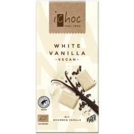 Ichoc Chocolate Vegano Blanco Vainilla Bour Bio 80g