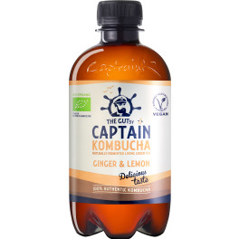 Capitaine Kombucha Gingembre Et Citron Bio 400 Ml