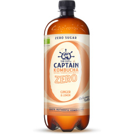 Captain Kombucha Zero Zenzero-Limone Bio 1 Litro