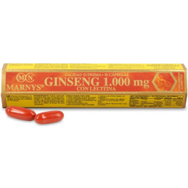 Marnys Ginseng+lécithine Tube 1000 Mg
